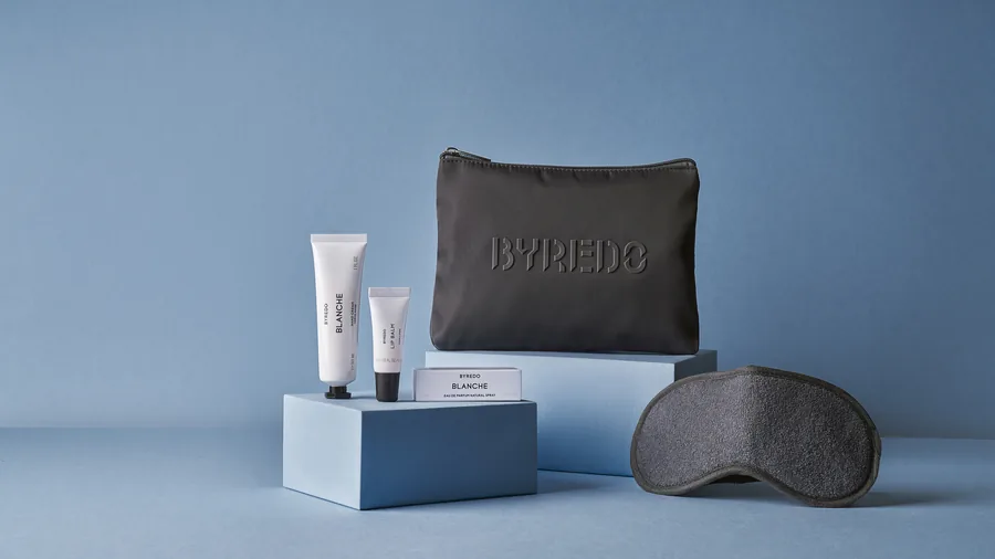 BYREDO-Reiseset für die Business Class von Singapore Airlines mit Blanche Eau de Parfum