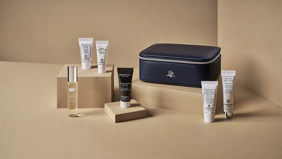 SISLEY-Reiseset für Herren in Suites und First Class von Singapore Airlines